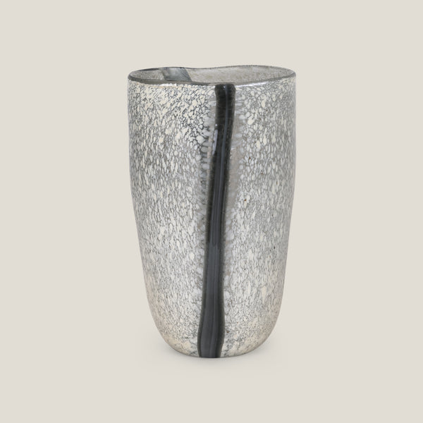 Ashen Elegance Grey Vase S