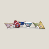 Ming Dynasty Multicolor Cup Set of 6