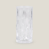 Shu Fa Clear Crystal Long Drink Glass Set of 6