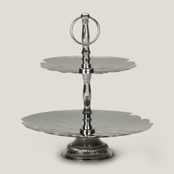 Genie Nickel Cake Stand