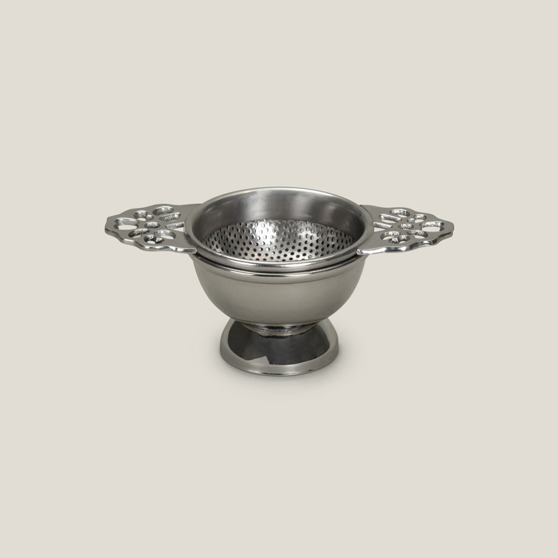 Sophie Nickel Tea Strainer