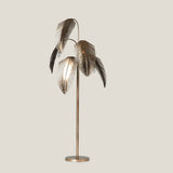 Bahama Brass Palm Floor Lamp S