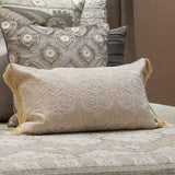 Parsa Emb. Beige Cushion Cover
