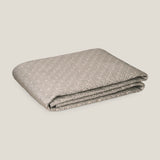 Mahsa Beige & Grey Reversible Bedspread