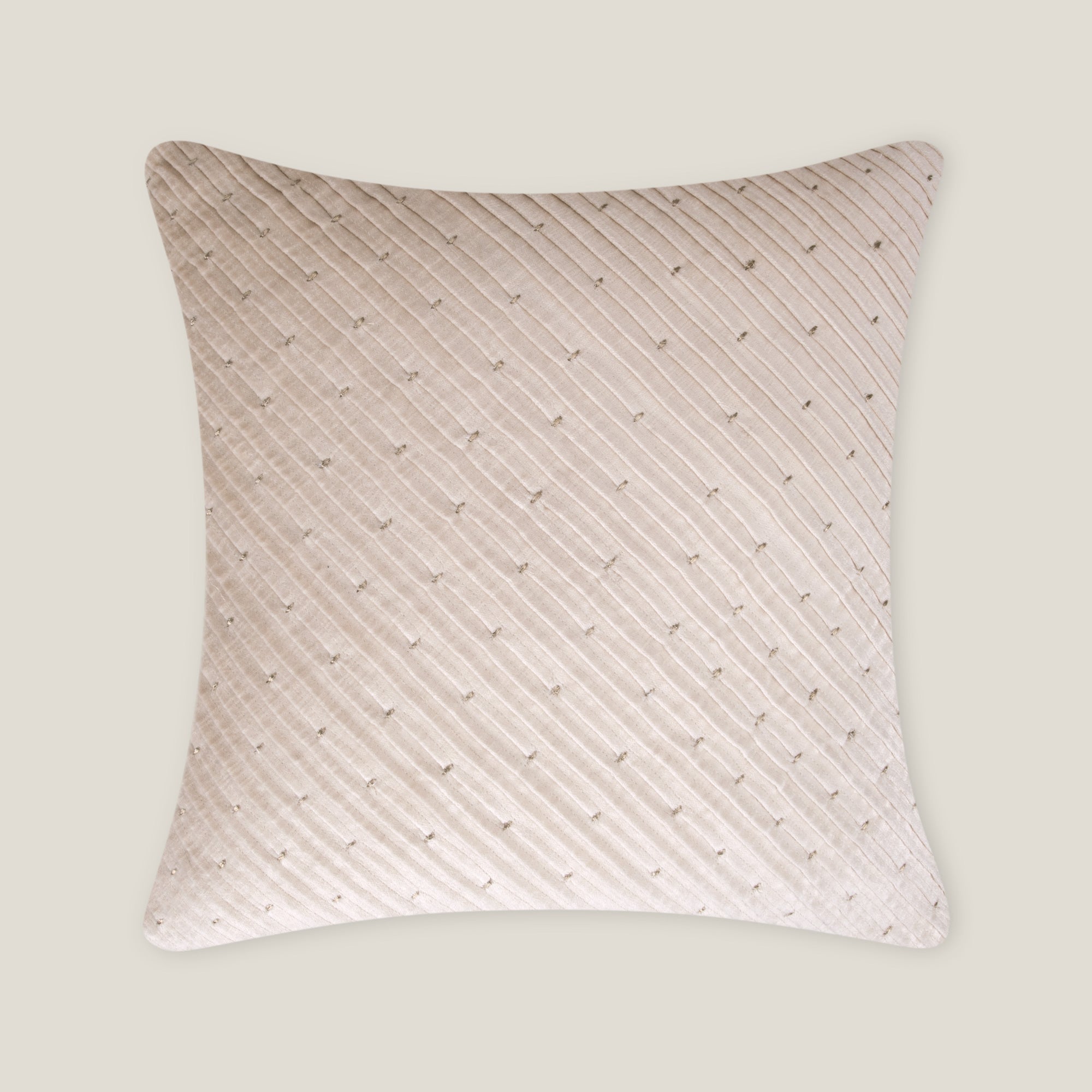 Colm Pleated Off White Cushion Cover – Address Home