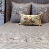 Altair Emb. Multicolor Faux Silk Bedspread