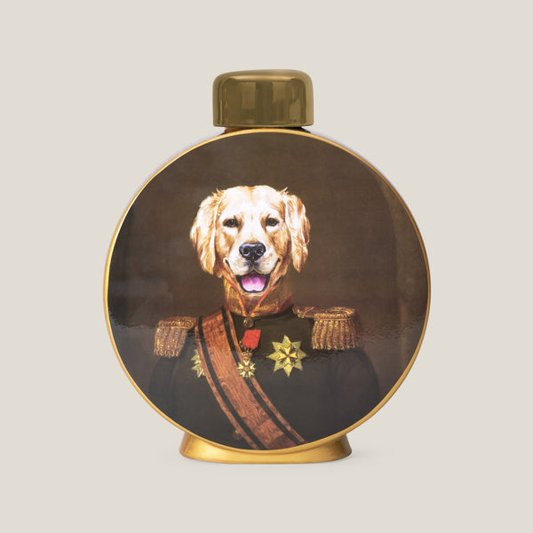 Canine Couture Brown Decor Jar S