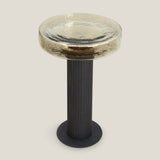 Charles Black & Gold Side Table