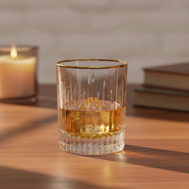 Regalia Clear Whiskey Glass Set of 4