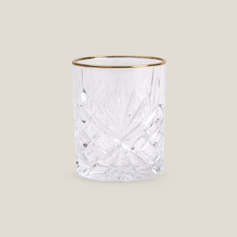 Radiance Clear Whiskey Glass Set of 4