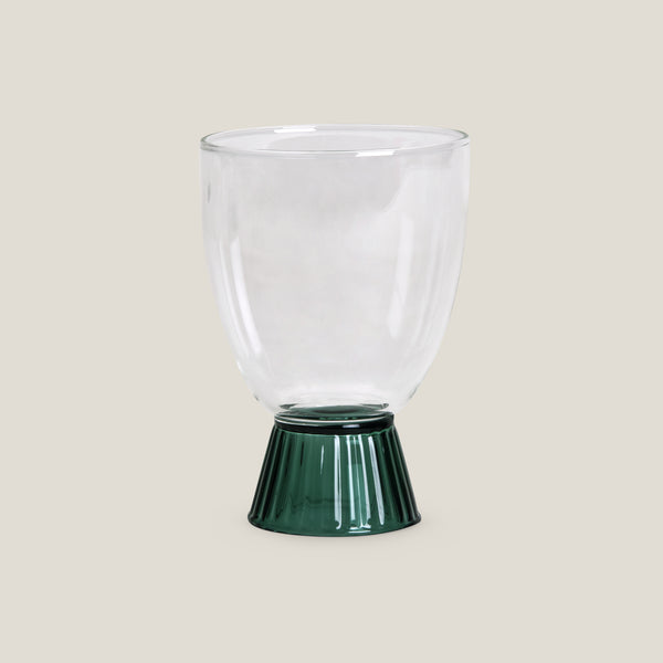 Elegante Green Water Goblet Set of 4