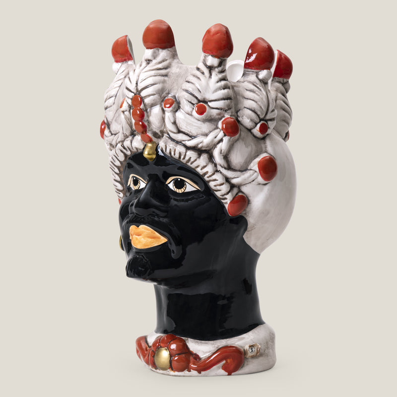 Moorish King Red Sculpture