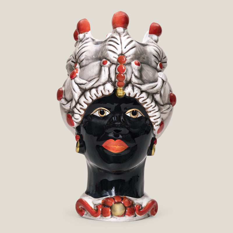 Moorish Queen Red Sculpture