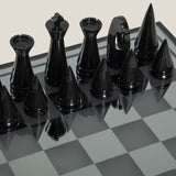 Art Decor Silver & Black Chess Set