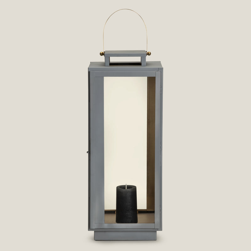 Fez Grey & Gold Lantern L