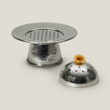 Redolence Nickel & Gold Dhuna Loban Burner