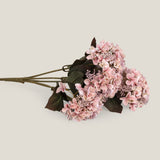 Pink Hydrangea Bunch Faux Flower