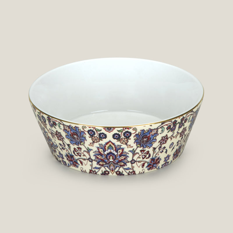 Tabriz Multicolor Serving Bowl