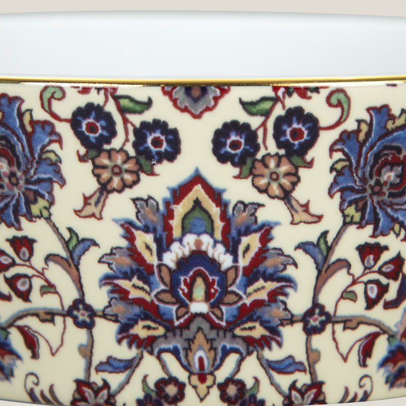 Tabriz Multicolor Serving Bowl