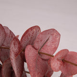 Red Elephant Bush Branch Faux Flower