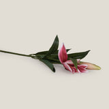 Pink Asiatic Lily Faux Flower