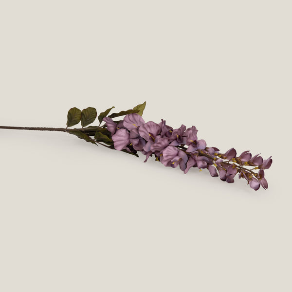 Lilac Wisteria Flower Branch