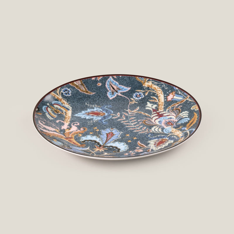 Wildflower Blue Printed Quarter Plate Set of 2