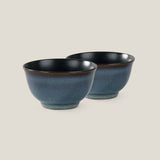 Wildflower Blue Portion Bowl Set of 2