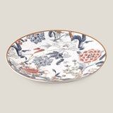 Aster Grey Printed Dinner Plate Set of 2