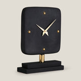Odyssey Black Table Clock