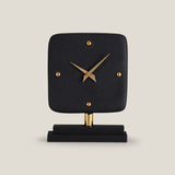 Odyssey Black Table Clock
