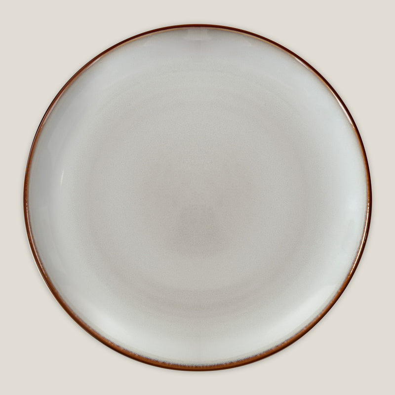 Aster Grey Dinner Plate Set of 2