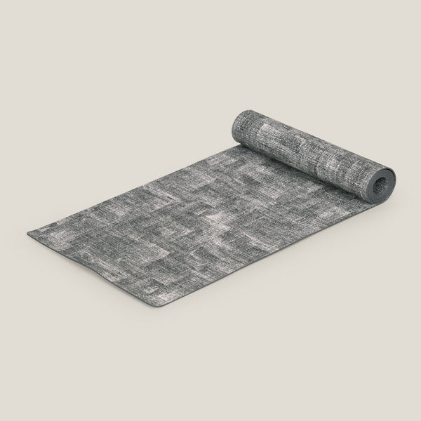 Luxe Textura Grey Table Runner