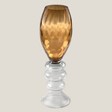 Camilla Amber Glass Floor Vase