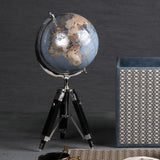 Marine Blue & Black Globe