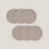 Harmony Weave Grey Coaster Set of 6