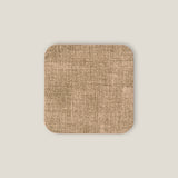 Luxe Textura Tan Coaster Set of 6