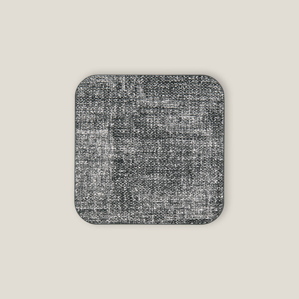 Luxe Textura Grey Coaster Set of 6