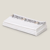 Blanco Off White Emb. Napkin Set of 4