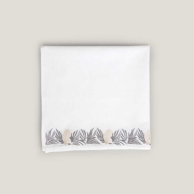 Blanco Off White Emb. Napkin Set of 4