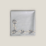 Vervaco Grey Emb. Napkin Set of 4