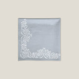 Medeira Grey Emb. Napkin Set of 4