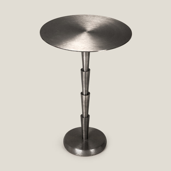 Ascot Nickel Side Table