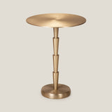 Ascot Brass Side Table