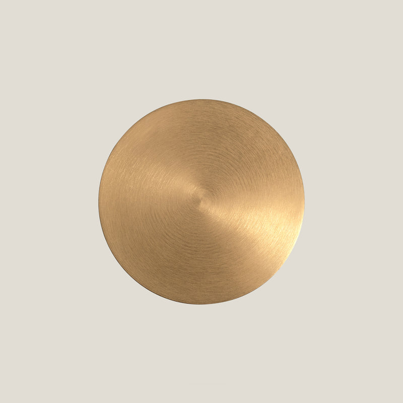 Ascot Brass Side Table