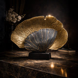 Zenith Gold & Grey Patina Sculpture