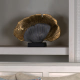 Zenith Gold & Grey Patina Sculpture