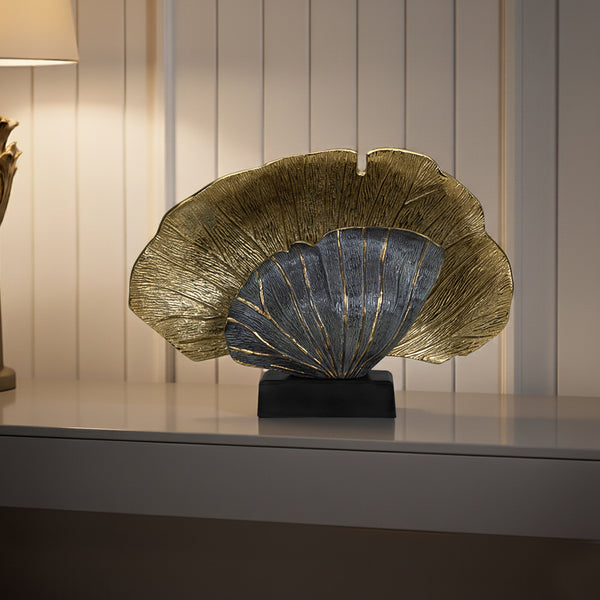 Zenith Gold & Grey Patina Sculpture