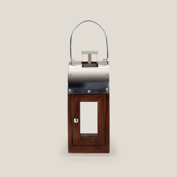 Lorient Nickel & Brown Lantern