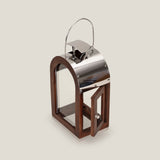 Lorient Nickel & Brown Lantern